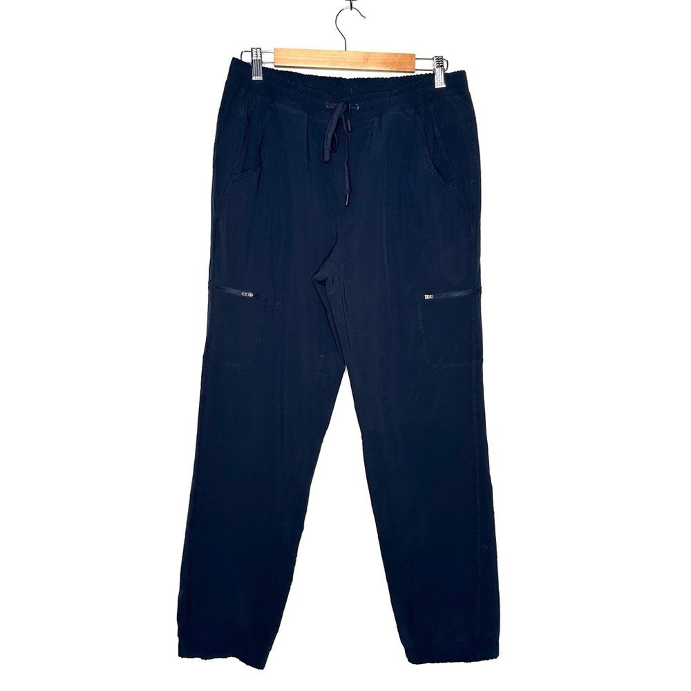 Eddie Bauer | Navy Blue Fleece Lined Pants Size 8